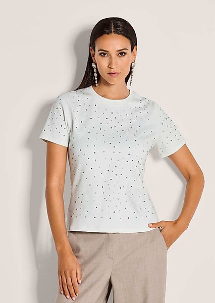 MADELEINE Kurzarmshirt Luxuriöses Shirt mit Strassakzenten günstig online kaufen