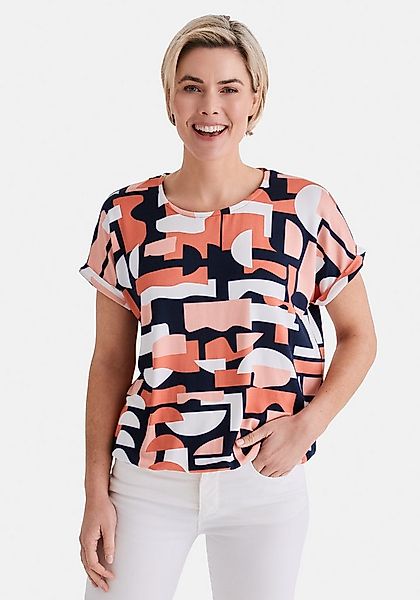 STOOKER WOMEN Kurzarmshirt STCLEA Print T-Shirt Regular Fit T-Shirt Spitzen günstig online kaufen