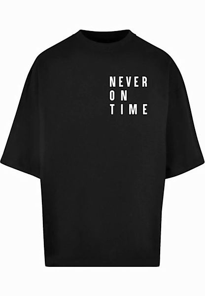 MisterTee T-Shirt MisterTee Never On Time Huge Tee (1-tlg) günstig online kaufen