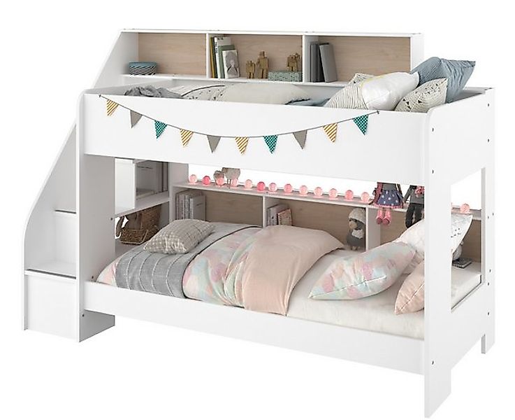 Parisot Etagenbett Bibop (Hochbett 90x200 cm), mit 2. Liegefläche und viel günstig online kaufen