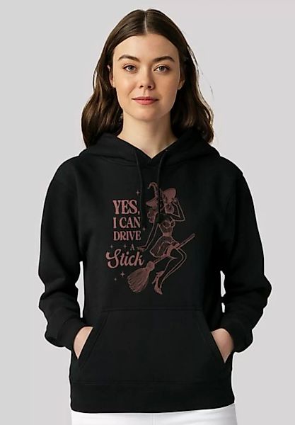 F4NT4STIC Kapuzenpullover "Halloween Witch yes I can drive a stick", Premiu günstig online kaufen