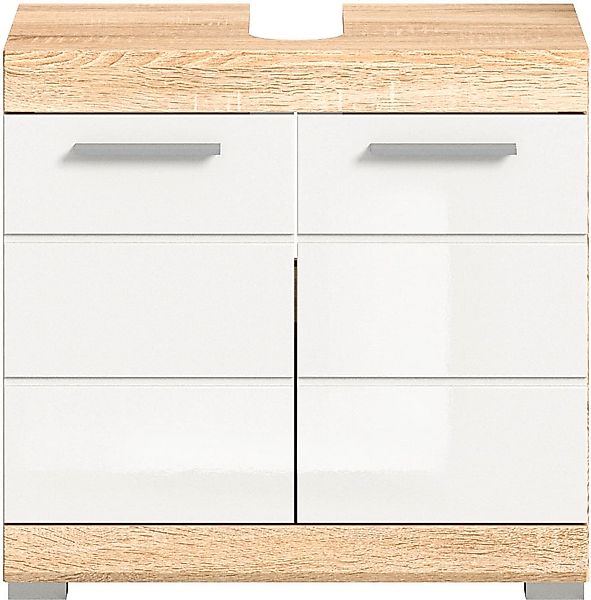 INOSIGN Waschbeckenunterschrank "Siena, Breite 60cm, 2 Tür, 2 Fächer, mit S günstig online kaufen