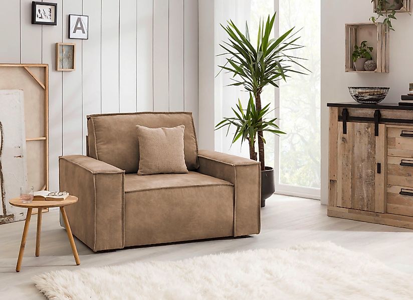 Home affaire Sessel "SHERWOOD, Love-Seat in 3 Stoffarten verfügbar", passen günstig online kaufen