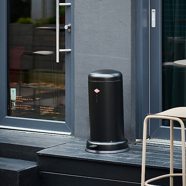 WESCO Mülleimer "Baseboy" 1 Behälter Abfallsammler mit Dämpfer + Dämpferhal günstig online kaufen