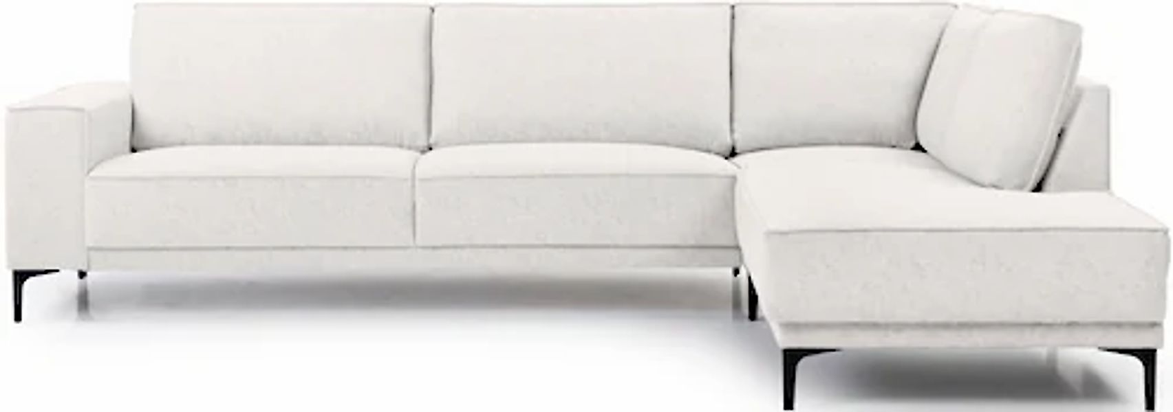 OTTO home Ecksofa »OLAND L-Form, B: 289 cm, Skandi-Design« Struktur, Flachg günstig online kaufen