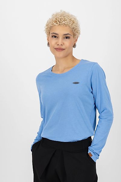 Alife & Kickin Langarmshirt "Damen LeaAK A" Figurnah geschnittenes Longslee günstig online kaufen