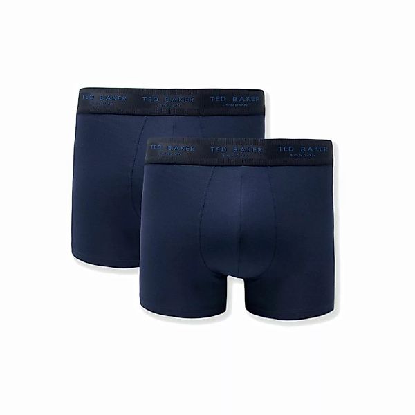 TED BAKER Herren Boxer Shorts 2er Pack - Pants, Modal Dunkelblau M günstig online kaufen