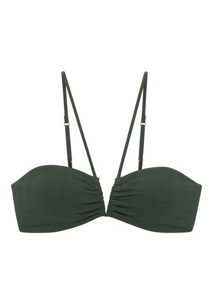 Copenhagen Studios Bandeau-Bikini-Top "Nela" mit V-förmigem Cut-Out vorn günstig online kaufen