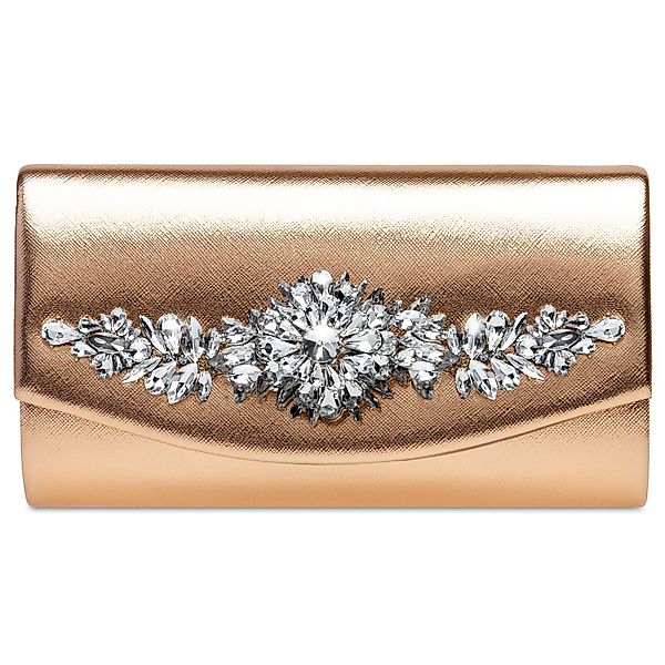 Caspar Clutch TA509 Damen Metallic Clutch günstig online kaufen