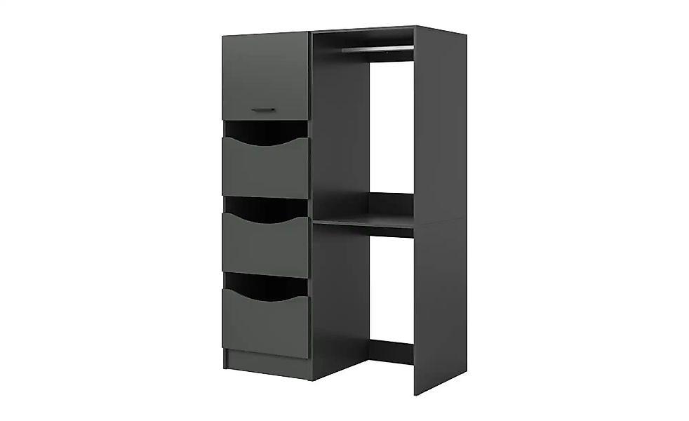 Waschmaschinenumbau Set   ¦ grau ¦ Maße (cm): B: 126 H: 195 Schränke > Bads günstig online kaufen