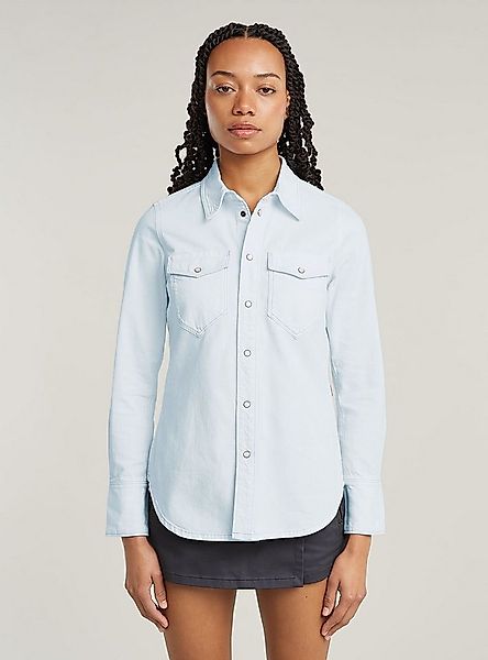 G-STAR Langarmshirt Slim Western Hemd günstig online kaufen
