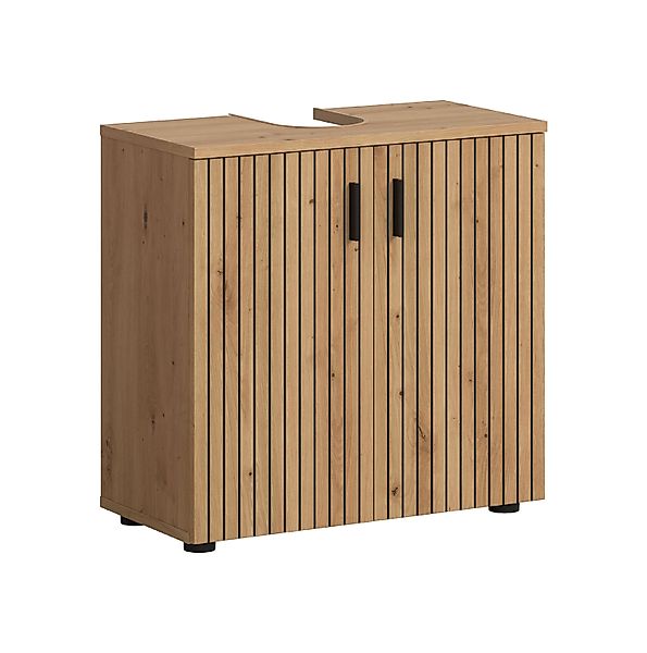 xonox.home Waschbeckenunterschrank Artisan Oak Nachbildung Melamin günstig online kaufen