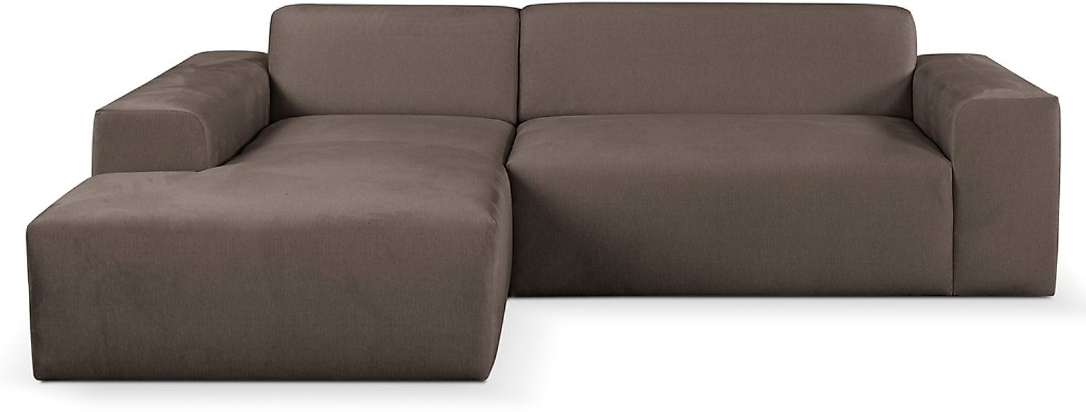 WERK2 Ecksofa "Zeus-L modern und zeitlos, Breite 253cm, bequemes Sofa", Cur günstig online kaufen