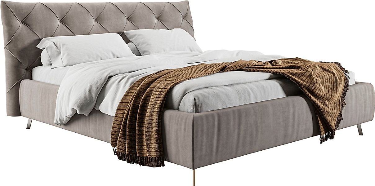 Home affaire Polsterbett "Elloree in 4 Breiten bis 200cm, auch in Leder" Ko günstig online kaufen