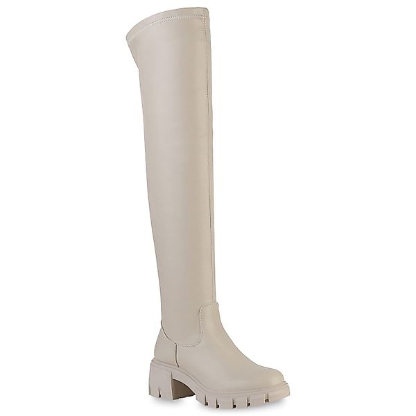 VAN HILL 838109 Overkneestiefel Bequeme Schuhe günstig online kaufen