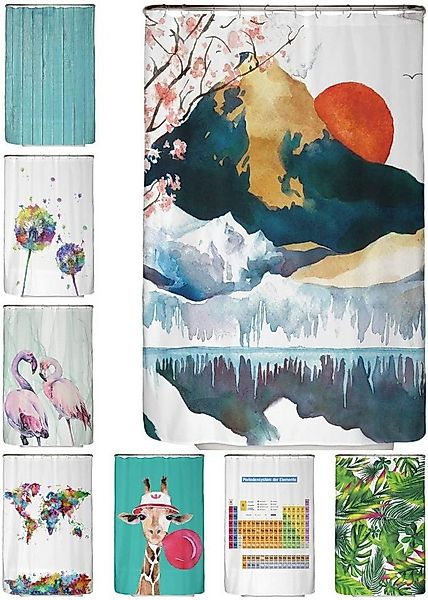 Arteneur Duschvorhang Breite 120 cm, Anti-Schimmel Beschichtet, Beschwerter günstig online kaufen