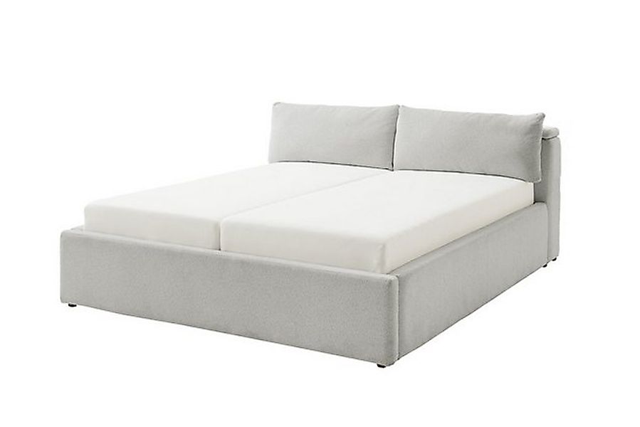 freiraum Stauraumbett Malindi, Liegefläche 180x200 cm, in hellgrau - 196x12 günstig online kaufen