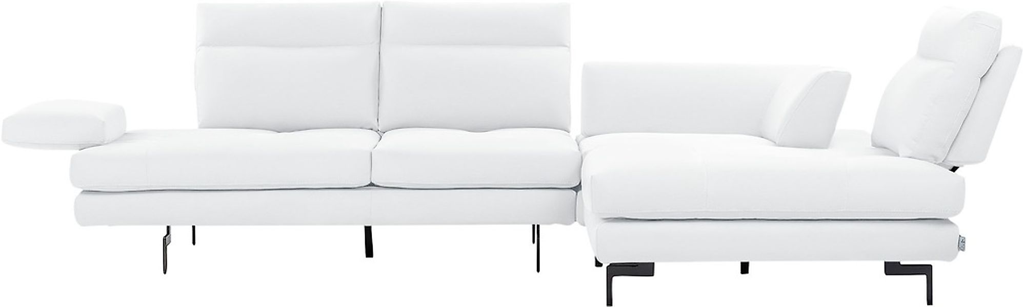 CALIA ITALIA Ecksofa "Toby Wing, Komfortsofa mit Sitzkomfort der Extraklass günstig online kaufen