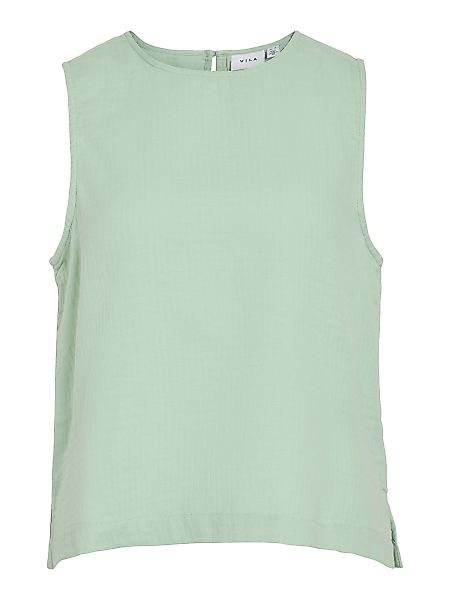 Vila Blusenshirt Ärmelloses Design mit strukturierter günstig online kaufen