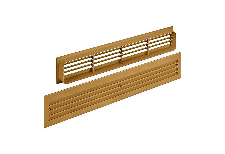 SO-TECH® Lüftungsgitter 1 Paar Lüftungsgitter BRISE für Türen Schlitzlochun günstig online kaufen