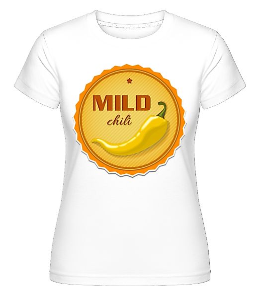 Mild Chili Sign · Shirtinator Frauen T-Shirt günstig online kaufen