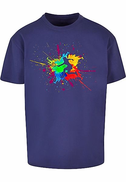 Merchcode T-Shirt "Merchcode Herren Color Splash Player Heavy Oversized Tee günstig online kaufen