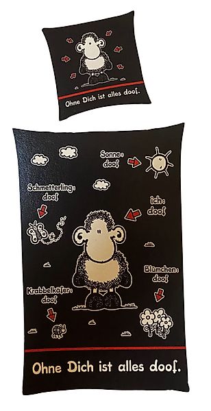 Sheepworld Bettwäsche Bettwäsche Bettbezug 2-tlg 135x200cm günstig online kaufen