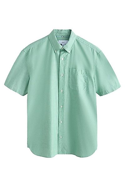 Next Kurzarmhemd Kurzärmeliges, leichtes Oxford-Hemd mit Tasche (1-tlg) günstig online kaufen
