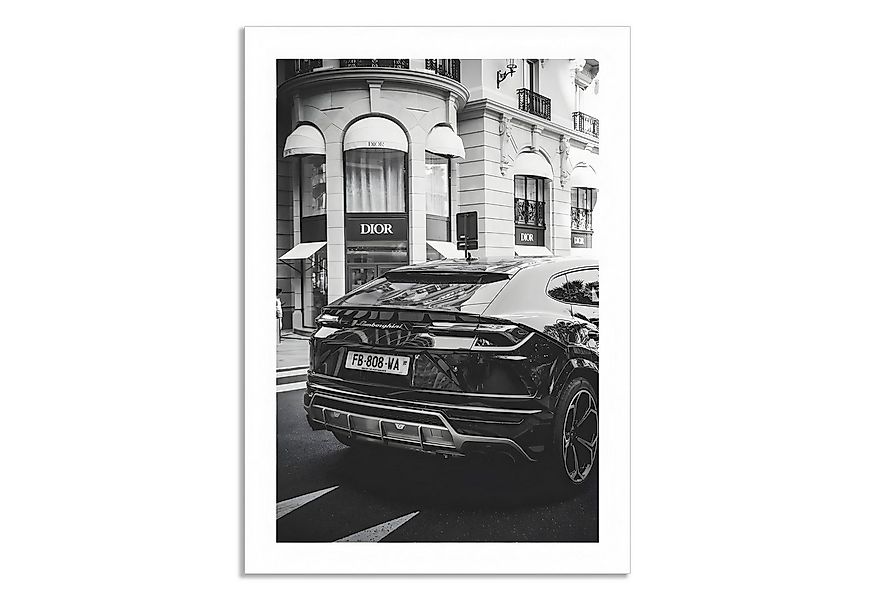 JUSTGOODMOOD Poster Premium ® Lamborghini Dior · Eleganz trifft Luxus, Lamb günstig online kaufen
