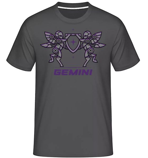Mecha Robotic Zodiac Sign Gemini · Shirtinator Männer T-Shirt günstig online kaufen