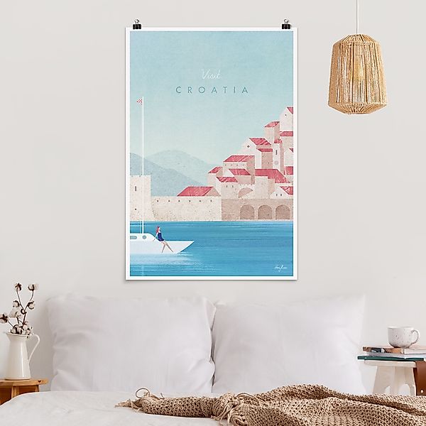 Poster Reiseposter - Croatia günstig online kaufen