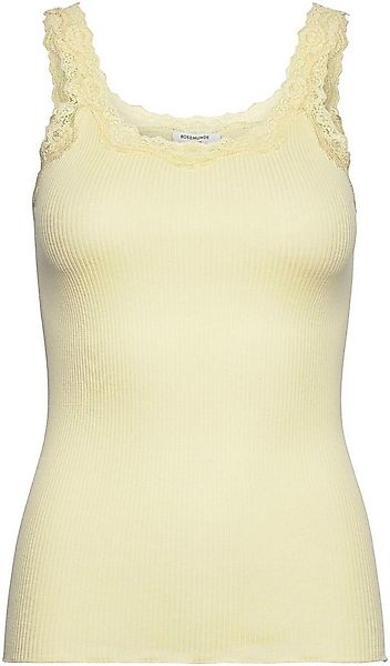 rosemunde Tanktop Babette Silk Top umgedrehter Vintage-Spitzenbesatz, femin günstig online kaufen