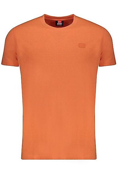 NORWAY 1963 T-Shirt Herren Kurzarm-T-Shirt in Orange mit Stickerei und günstig online kaufen