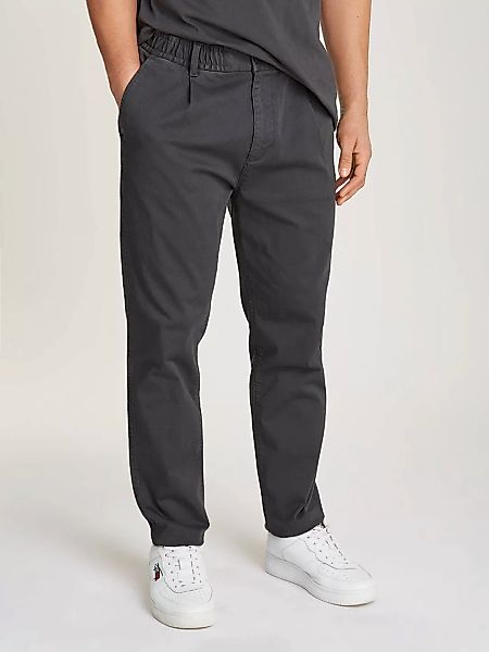 Tommy Jeans Chinohose "TJM CASUAL ELASTICATED PANT", mit Bundfalten günstig online kaufen