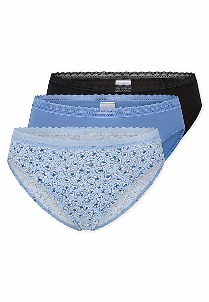 Schiesser Rioslip "Modern Multipacks" 3er Pack, Spitzenbänder, Baumwollmisc günstig online kaufen