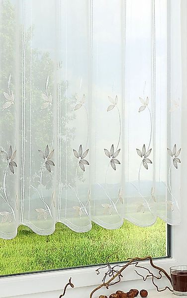 LYSEL® Scheibengardine Herbstlich, (1 St), transparent, günstig online kaufen