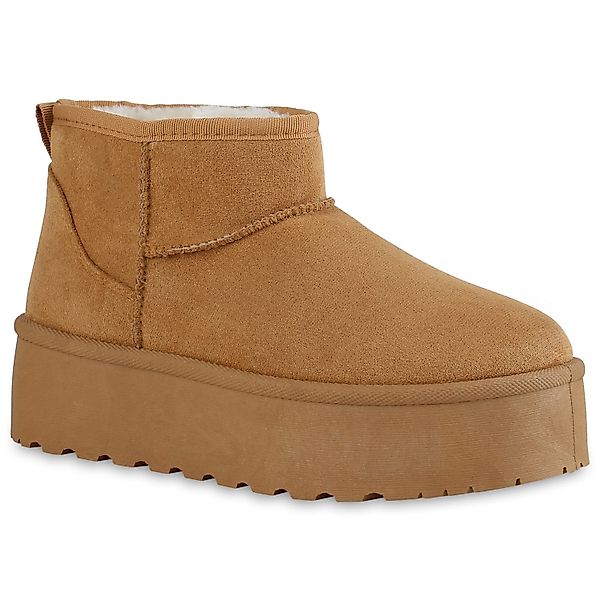 VAN HILL 840485 Plateaustiefelette Damen Warm günstig online kaufen