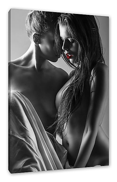 Pixxprint Leinwandbild Sexy Girls Love, Sexy günstig online kaufen