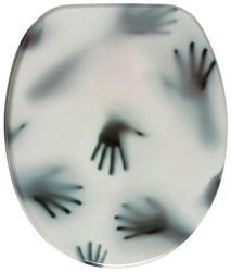 Sanilo WC-Sitz Shadow Hands, mit Absenkautomatik günstig online kaufen