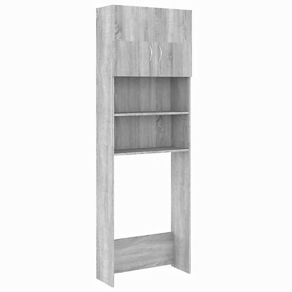 vidaXL Waschmaschinenumbauschrank Waschmaschinenschrank Grau Sonoma 64x25,5 günstig online kaufen