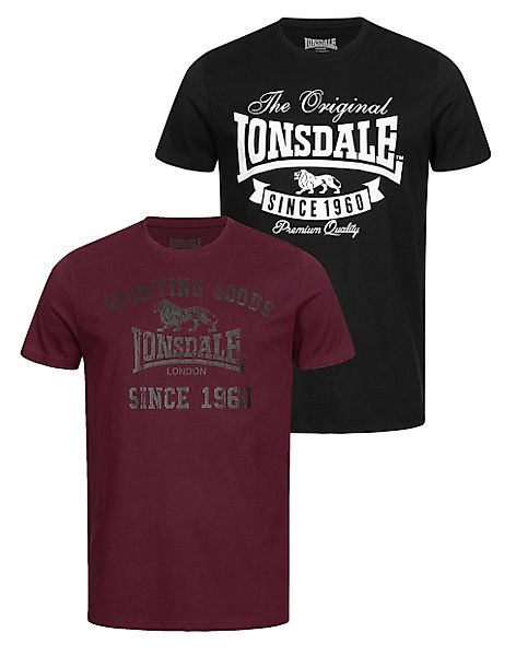 Lonsdale T-Shirt SUSSEX-TORBAY (Packung, 2-tlg., 2er-Pack) günstig online kaufen