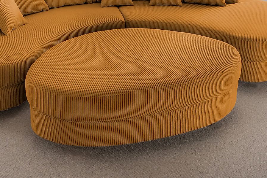 Home affaire Polsterhocker "Limoncello" günstig online kaufen