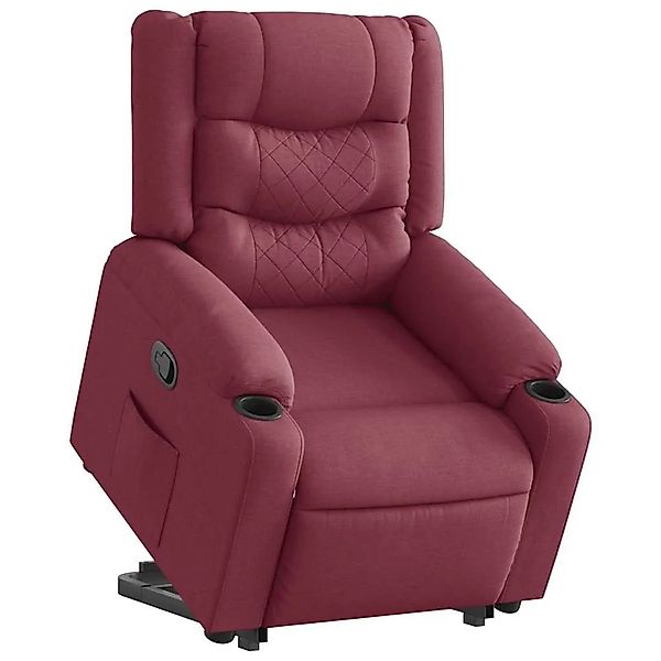 vidaXL Relaxsessel mit Aufstehhilfe Weinrot Stoff 3310261 günstig online kaufen