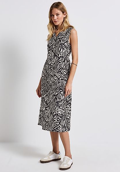 STREET ONE Midikleid Ohne Taschen mit allover Print günstig online kaufen