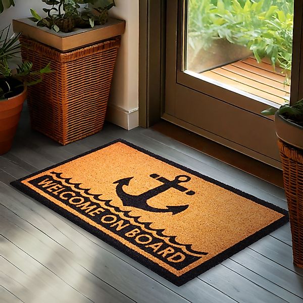 BRUBAKER Fußmatte Welcome on Board - günstig online kaufen