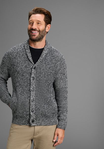 Man's World Strickjacke Neue Kollektion! Mit günstig online kaufen