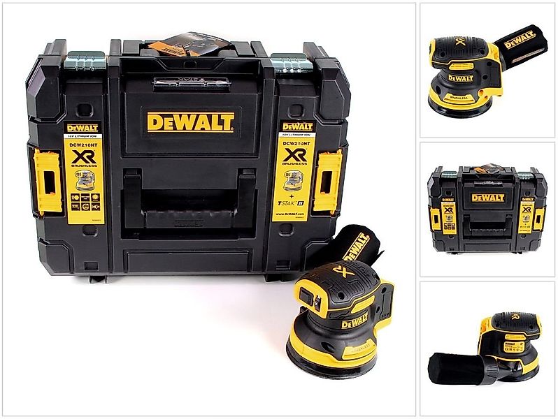 DeWalt Akku-Exzenterschleifer DCW 210 NT Akku günstig online kaufen