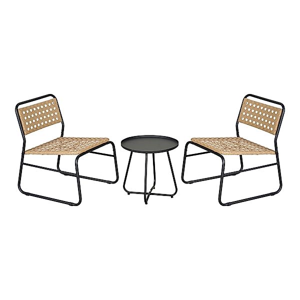 casa.pro Balkonset, (3-tlg., 1 Tisch, 2 günstig online kaufen