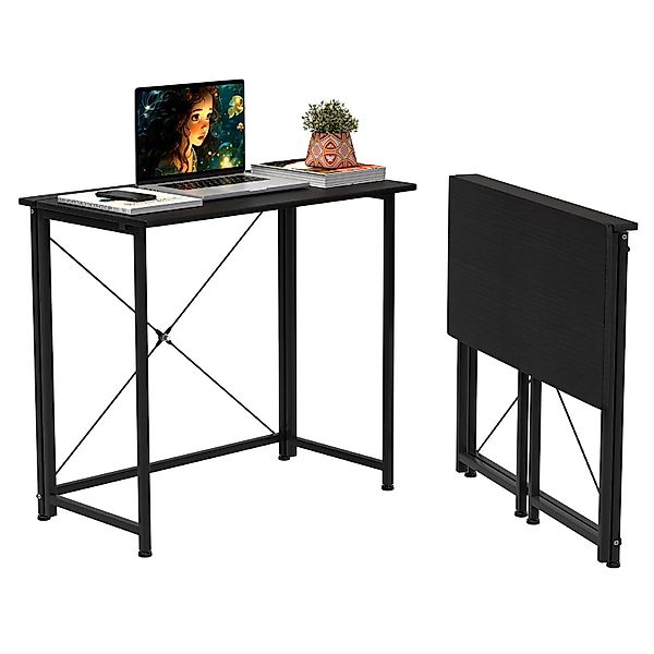 JEOBEST Computertisch Faltbar Tisch, Faltbarer Kleiner günstig online kaufen