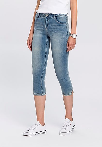 Arizona Caprijeans "Ultra-Stretch", extra-enger Schnitt, modischer Beinabsc günstig online kaufen